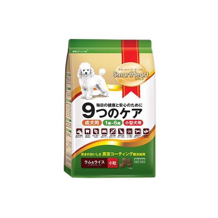 Thức ăn cho chó cỡ nhỏ Smartheart Gold 1kg (2 loại) Thích hợp cho chó poodle &amp; Phốc