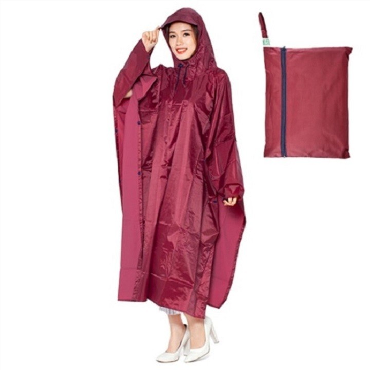 Áo mưa cánh dơi vải dù 1m4 vải dày chắc chắn che mưa hiệu quả