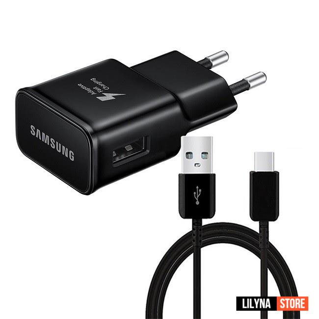 Bộ Sạc Nhanh  Samsung  Galaxy S8/S9/S10/S10 Note Plus, chân type C / micro USB