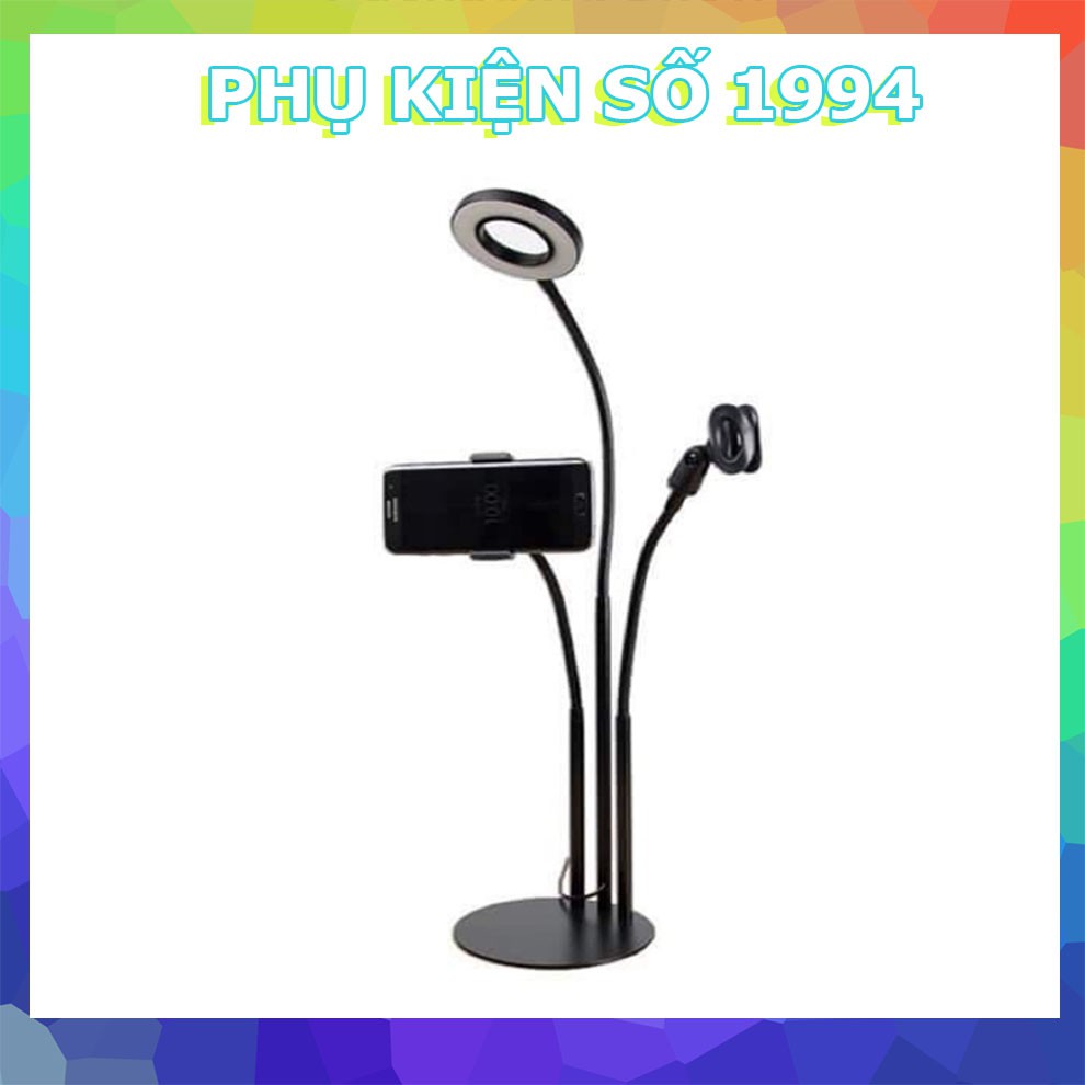 Bộ hỗ trợ livestream đa năng 3 trong 1 siêu tiện lợi - Chất liệu: Thép và nhựa ABS cao cấp