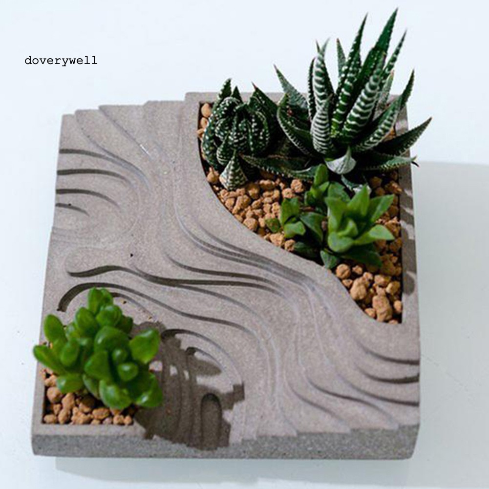 Khuôn Silicone Tạo Hình Làm Chậu Cây Cảnh Hình Quả Táo