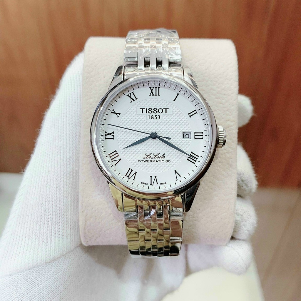 Đồng hồ Tissot Nam 1853 mặt đen, kính shapphire [Bảo hành 24 tháng]