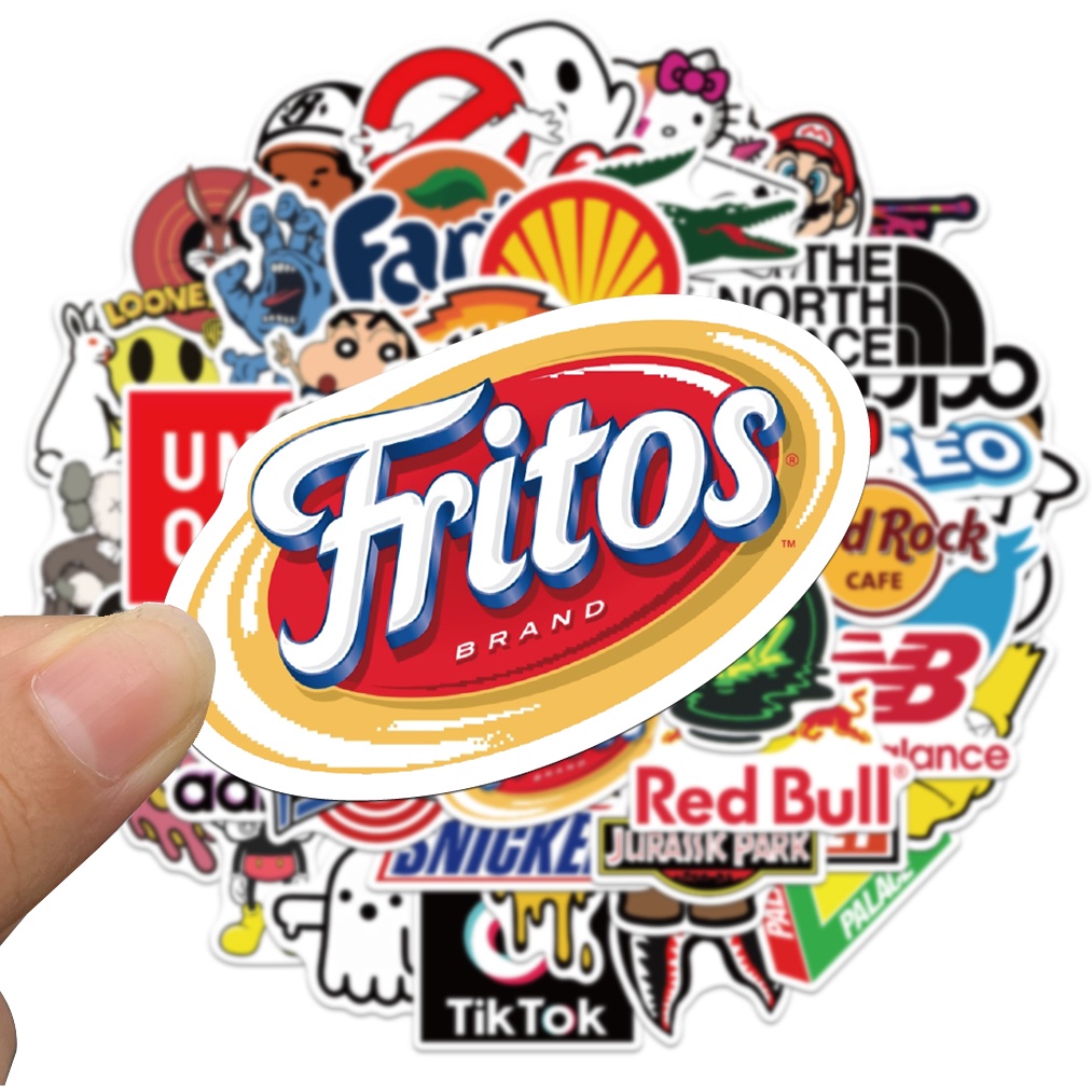 Bộ 10/50 Miếng Dán Chống Thấm Nước Họa Tiết Hoạt Hình Trang Trí