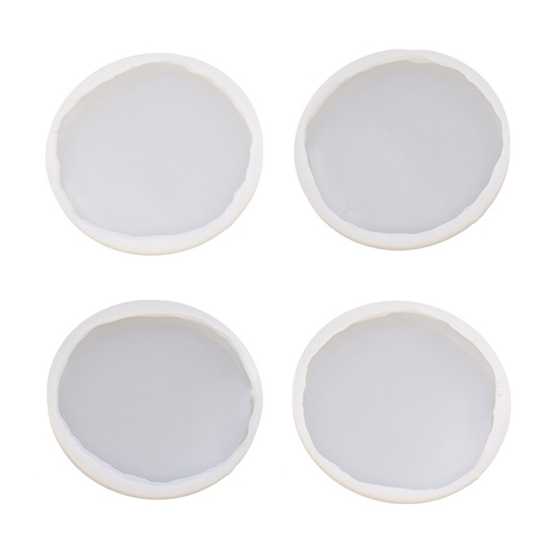 Khuôn Silicone Hình Tròn Dùng Làm Đế Lót Ly DIY
