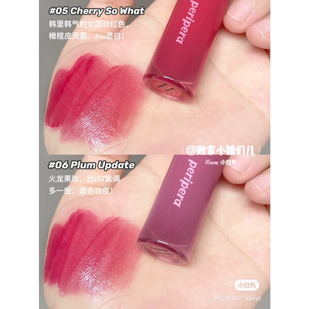 Son môi PERIPERA 4g dòng Ink Mood Glowy Tint