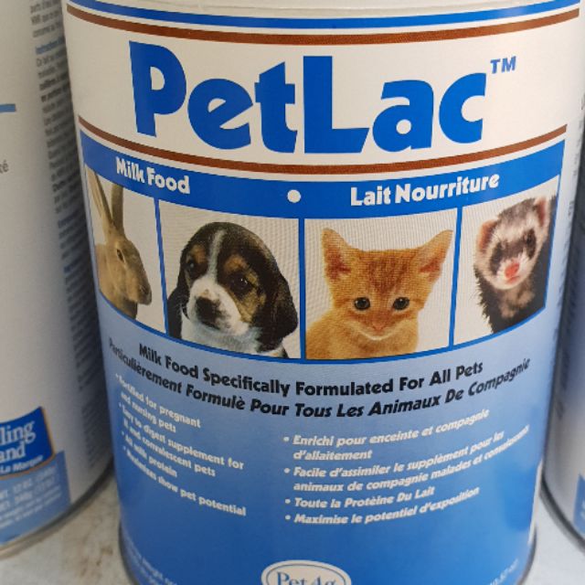 Sữa Petlac Mỹ dành cho chó mèo con