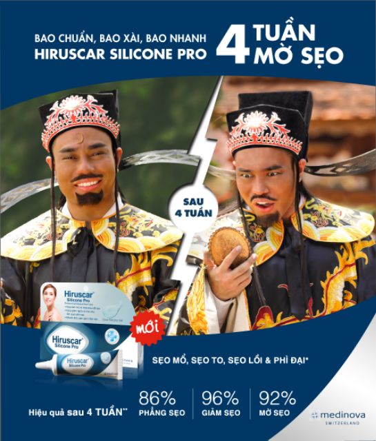 Hiruscar Silicone Pro: Giải pháp xử lý Sẹo Chuyên nghiệp | BigBuy360 - bigbuy360.vn