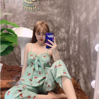 🍒Đồ bộ hai dây có mút ngực🍒