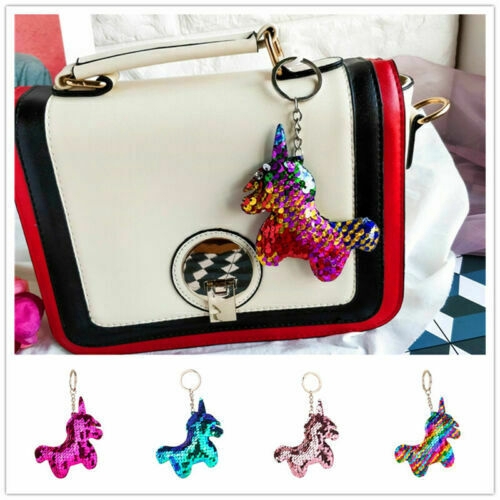 Móc Khóa Hình Kỳ Lân Đính Kim Sa Lấp Lánh Thời Trang Cho Nữ