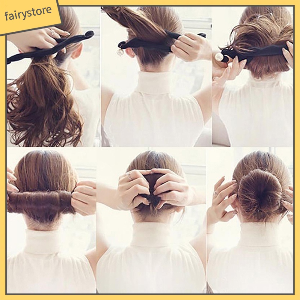 Set 4 dụng cụ búi tóc tạo kiểu tiện lợi cho nữ