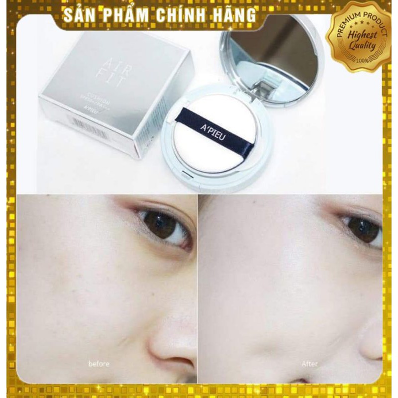 {HÀNG XÁCH TAY}}Phấn nước Apieu Air Fit Cushion