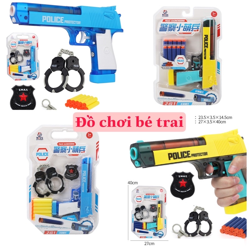 Đồ chơi xốp tường cho bé trai, 2 trong 1 chơi nước được