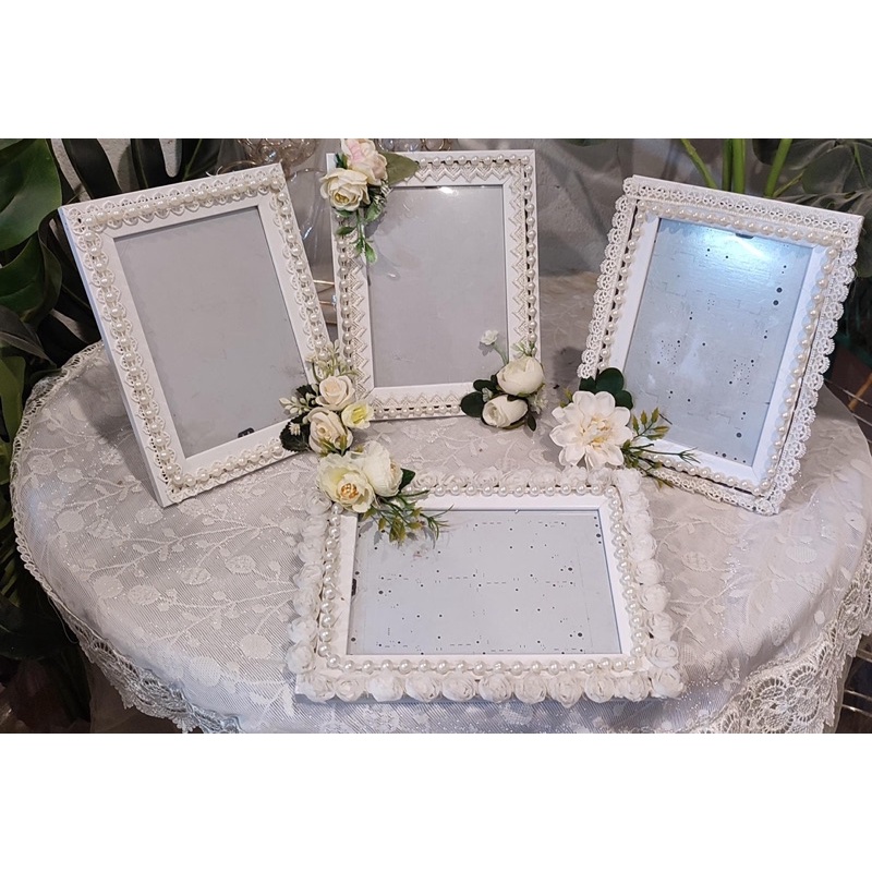 Khung ảnh decore trang trí tiệc cưới, khung ảnh để bàn