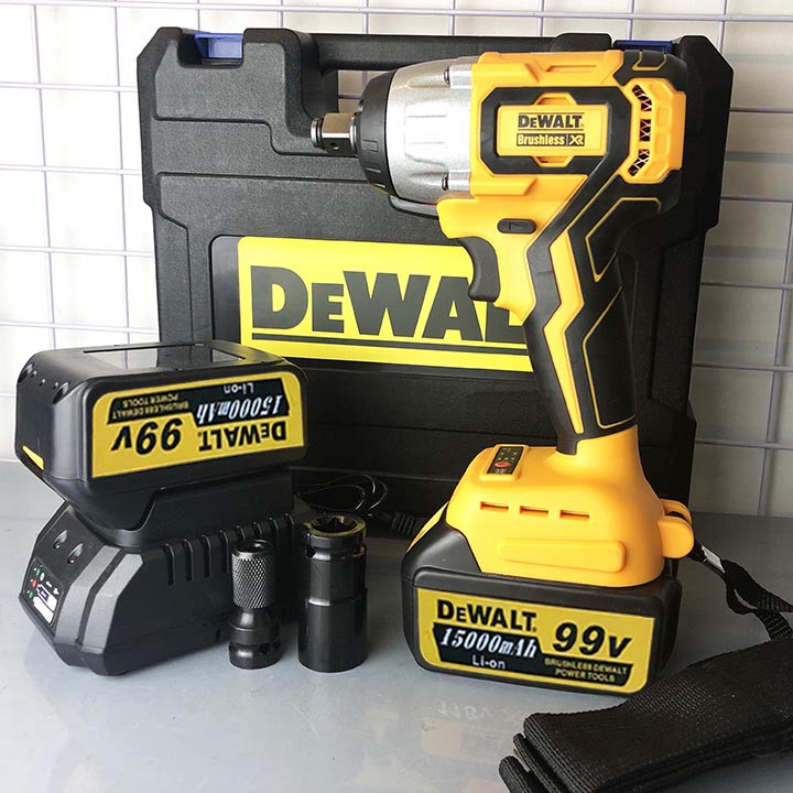 Máy Siết Bulong DEWALT 99V – Máy Bắn Vít Dewalt – Tặng đầu khẩu