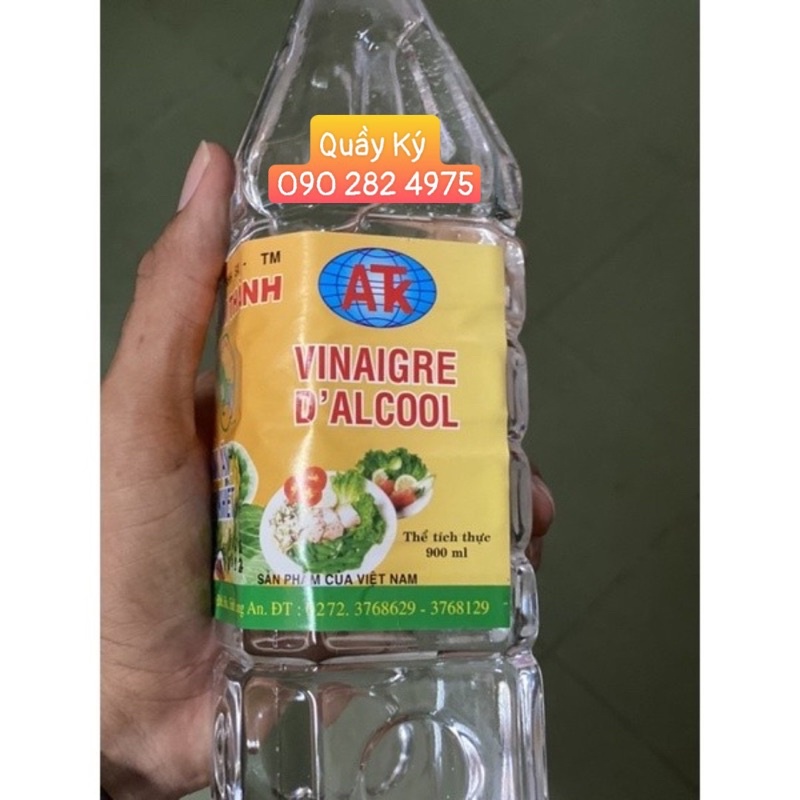 Giấm ăn tinh khiết an kim thành 900ml