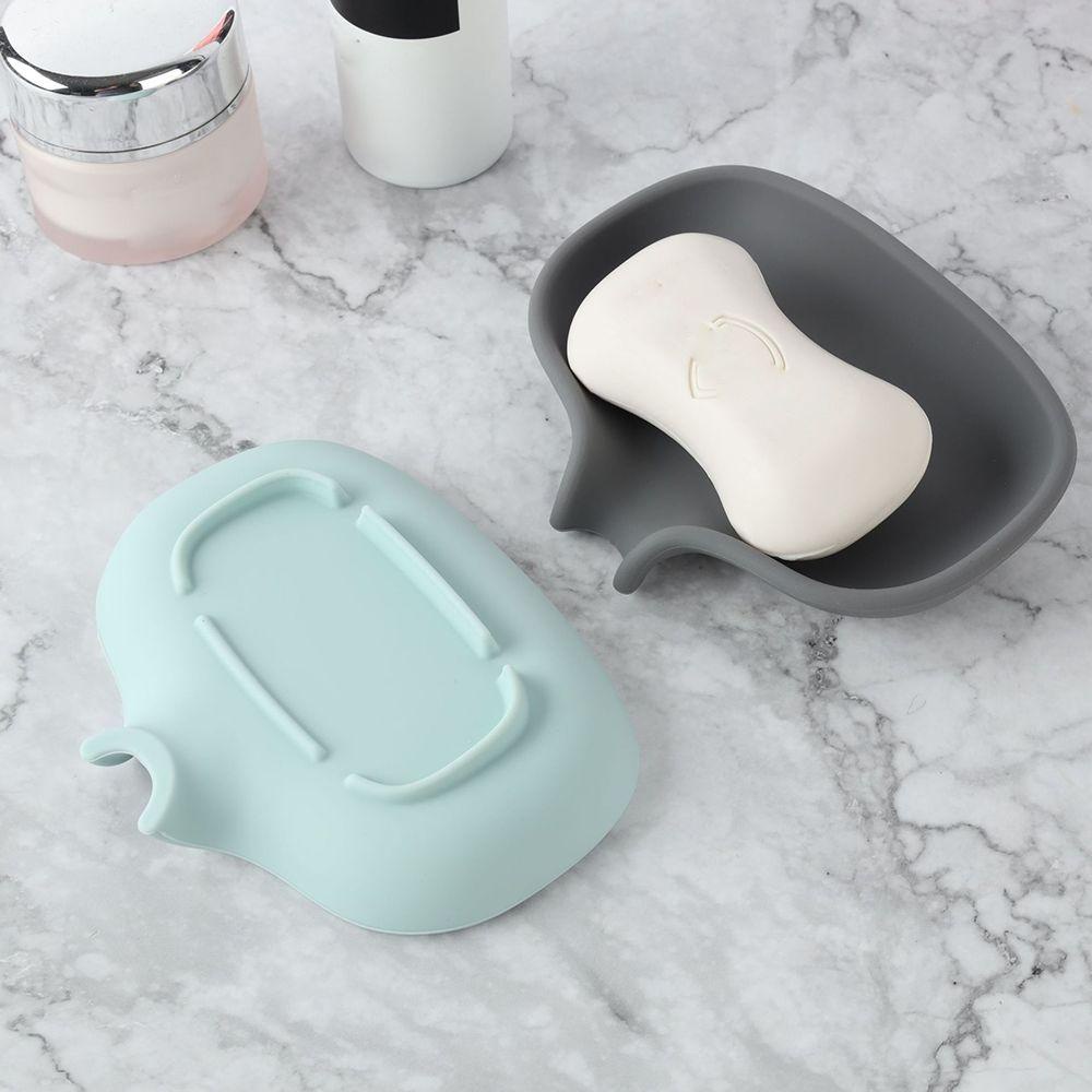 LONTIME Giá Đỡ Xà Phòng Bằng Silicone Chống Trượt Đa Năng