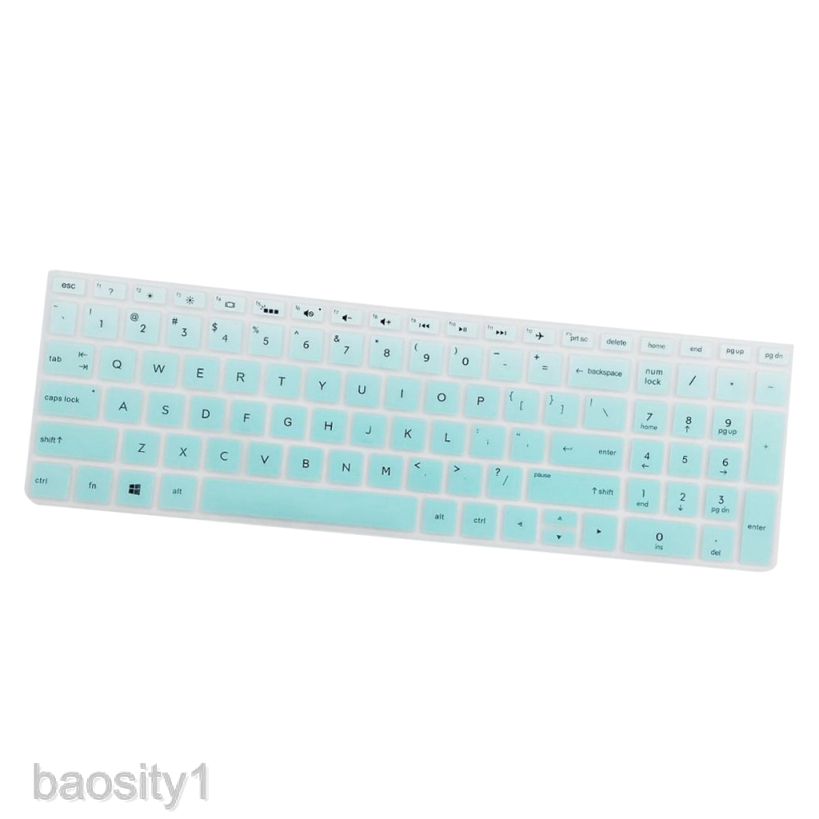 【Stocked baosity1】Miếng phủ Silicon Chống Bụi Cho Bàn Phím Máy Tính HP 15.6 Inch BF