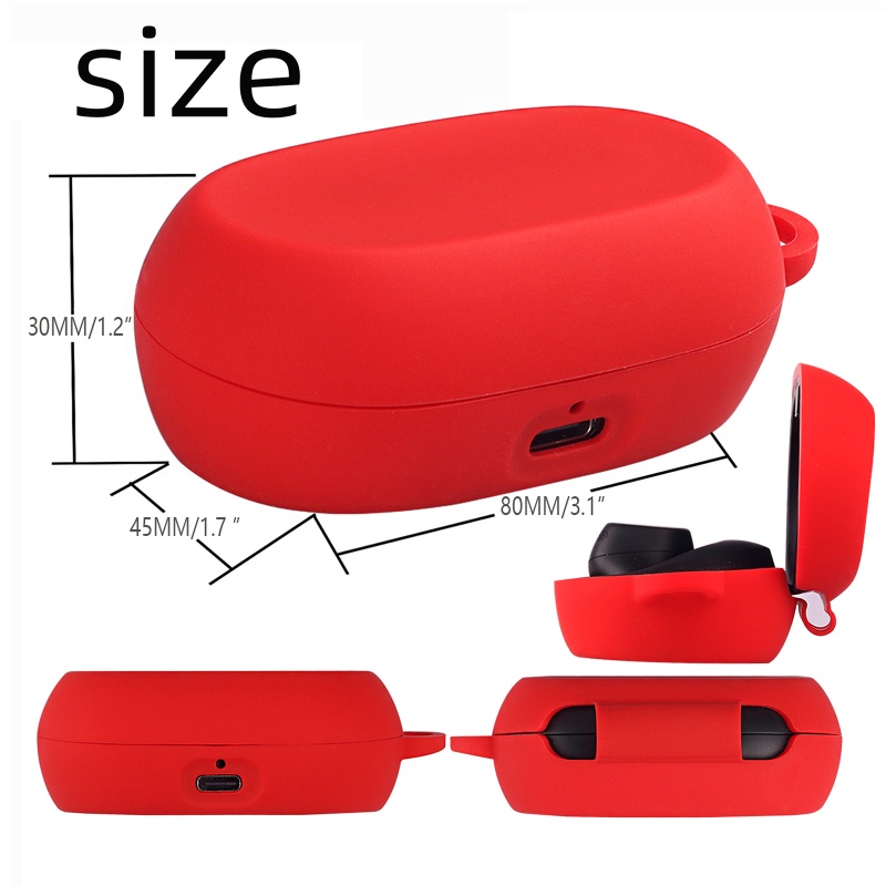 Hộp Đựng Bảo Vệ Tai Nghe Nhét Tai Chống Bụi Bẩn Tiện Dụng Cho Jabra Elite7