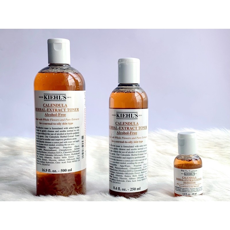 Toner, nước hoa hồng hoa cúc Kiehl's Calendula Herbal Extract