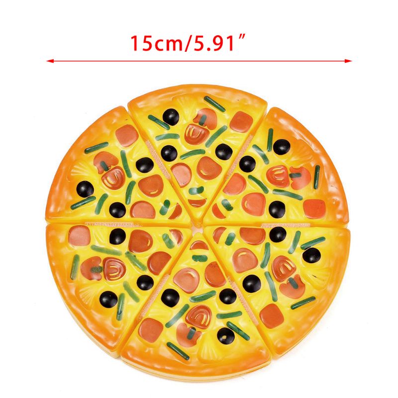 Bộ Đồ Chơi Cắt Bánh Pizza Bằng Nhựa Dành Cho Trẻ Em
