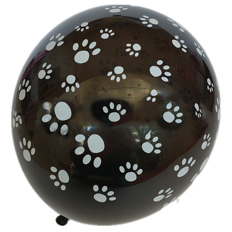 SAFARI 5 Bong Bóng Latex 12 Inch Hình Động Vật