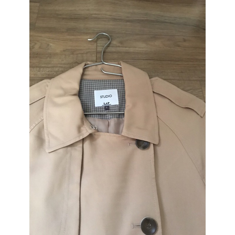 Thanh lý áo khoác trendcoat dáng ngắn  lemao