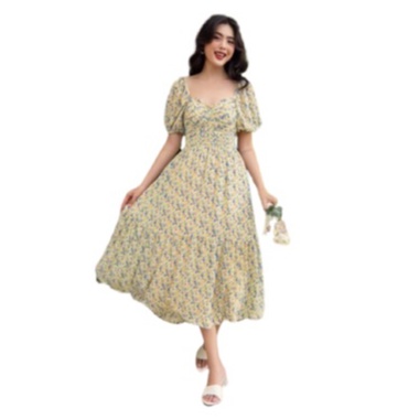 OLV - Đầm Lobelia Puff Dress