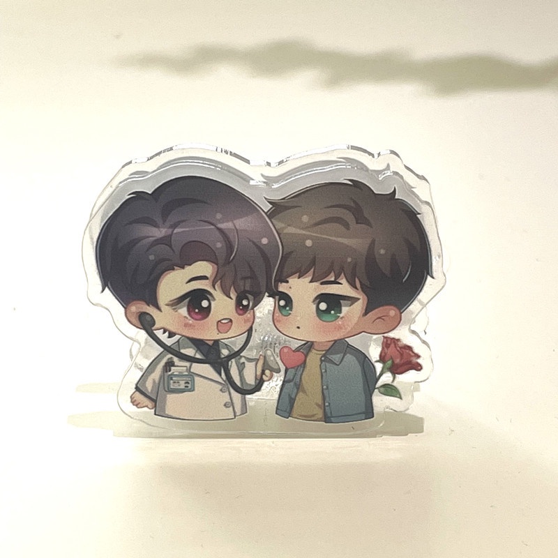 Bjyx Wang Yibo Xiao Zhan Kẹp Đứng acrylic
