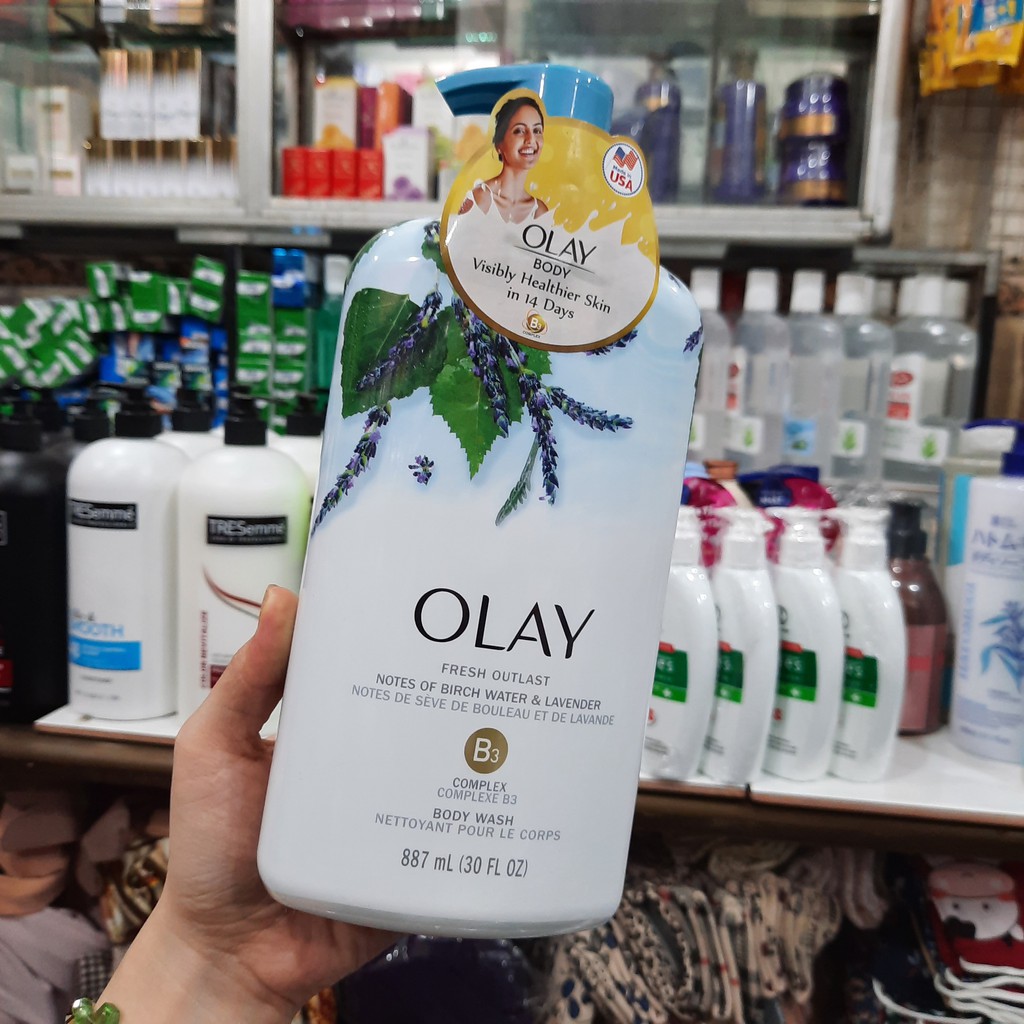 Sữa tắm Olay hương Lavender 887ml