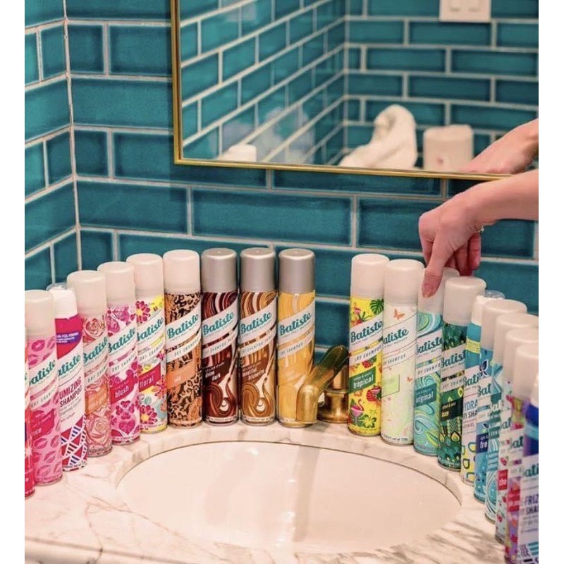 Dầu Gội Khô Batiste Dry Shampoo 200ml Hết Ngứa, Hết Bết Dính Tóc Bồng Bềnh Tức Thì