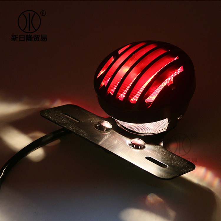 Cụm đèn hậu Harley xe mô tô cafe tracker cao cấp