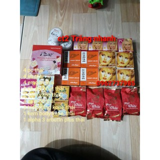 công thức trắng nhanh body thái 100%