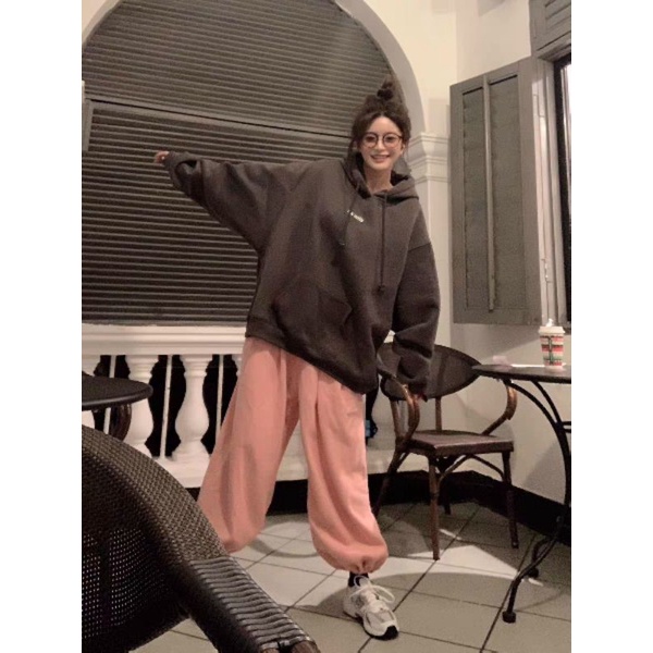 (có sẵn trắng M,L, xanh M) áo hoodie nỉ bông dày dặn 3 màu kèm hình thật | BigBuy360 - bigbuy360.vn