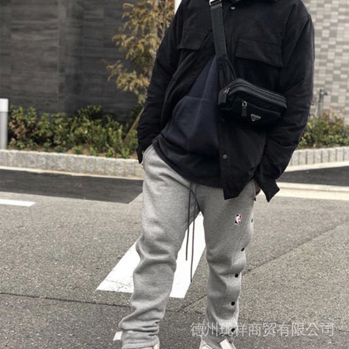 Áo khoác da lộn lót cotton Fear OF GOD 6TH FOG Season 6 thời trang đường phố cho nam