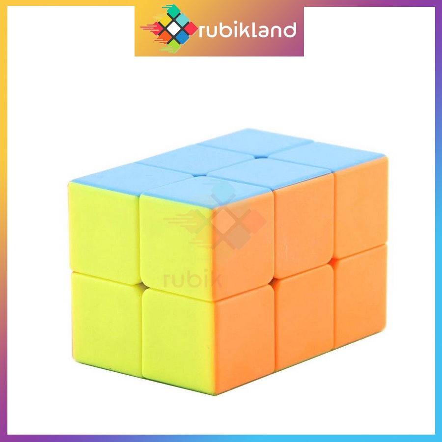 Rubik Biến Thể Z-Cube 2x2x3 Rubic 223 Stickerless Siêu Xịn Đồ Chơi Trí Tuệ Trẻ Em