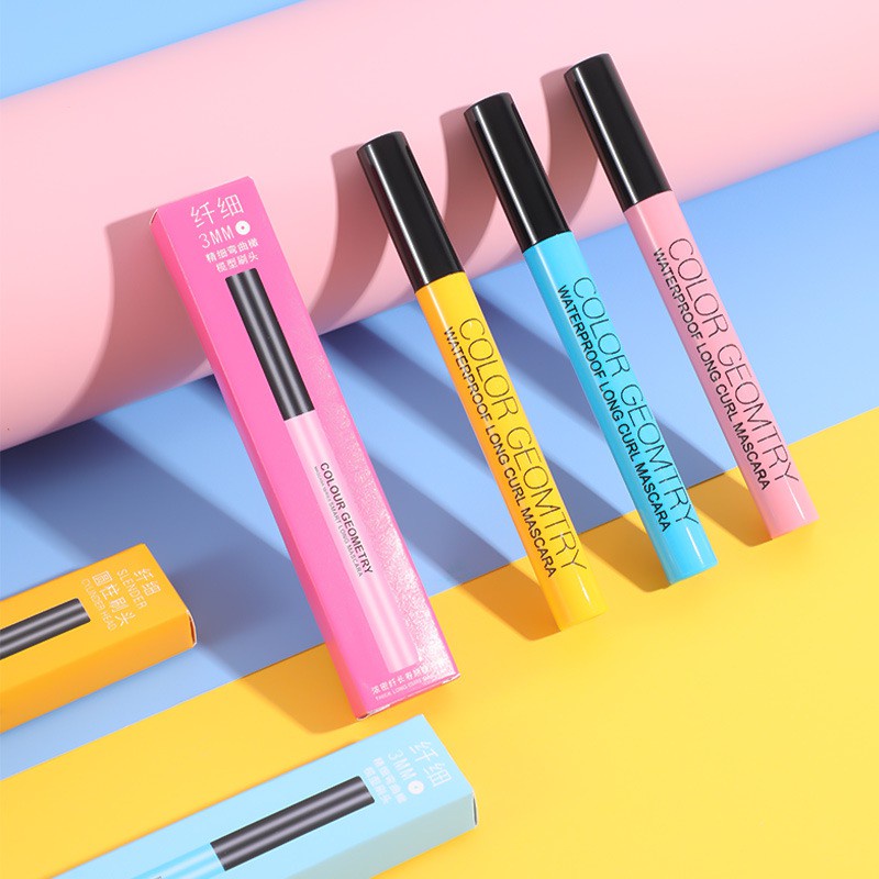 Mascara 3D Lameila siêu mảnh chống nước làm cong mi vỏ hồng vàng xanh vibesvietnam | WebRaoVat - webraovat.net.vn