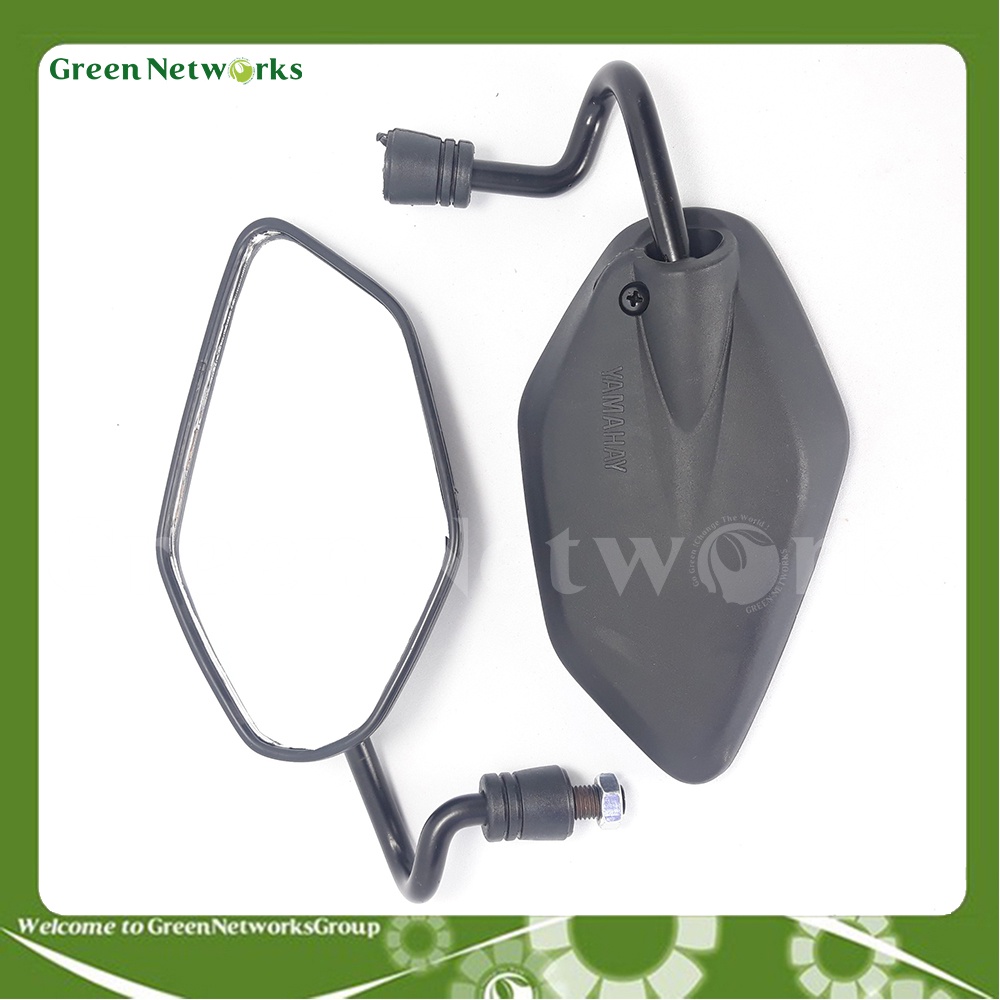 Gương chiếu hậu Yamaha chân cong GreenNetworks