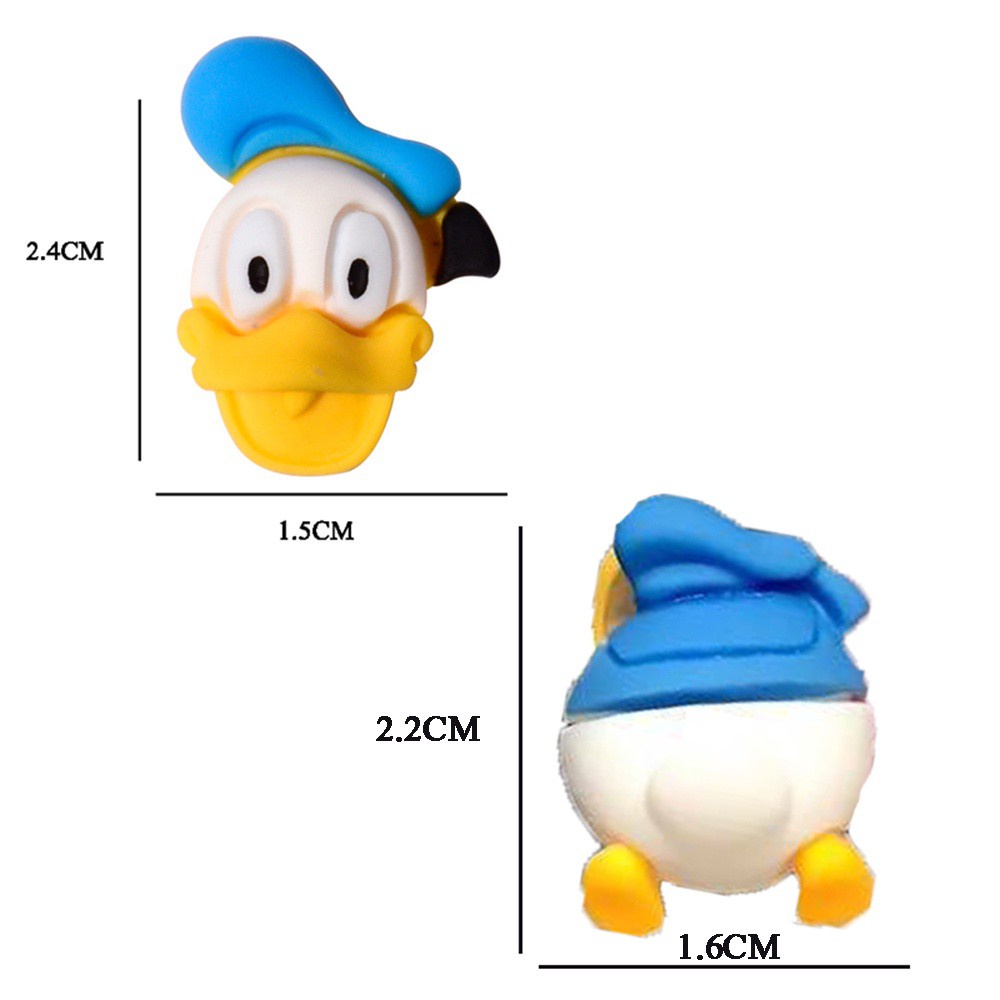 [Hàng mới về] Phụ kiện đính móng trang trí hình nhân vật hoạt hình 3d dễ thương