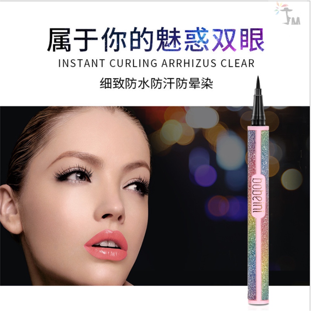 [Hàng mới về] Bút kẻ mắt dạng lỏng lâu trôi không thấm nước và mồ hôi thiết kế vỏ lấp lánh ánh sao đẹp mắt | BigBuy360 - bigbuy360.vn
