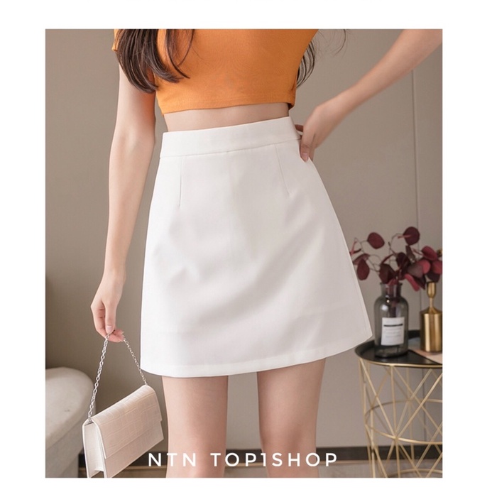[ nhập mã NTN SHOP giảm tối đa 50k đơn 600k] Chân váy Chữ A xẻ Tà đùi Shop NTN. | BigBuy360 - bigbuy360.vn