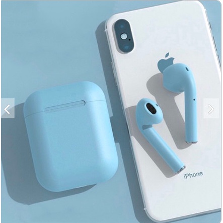 Tai nghe Bluetooth i12  - không dây - đa dạng màu sắc- kết nối nhanh - trẻ trung