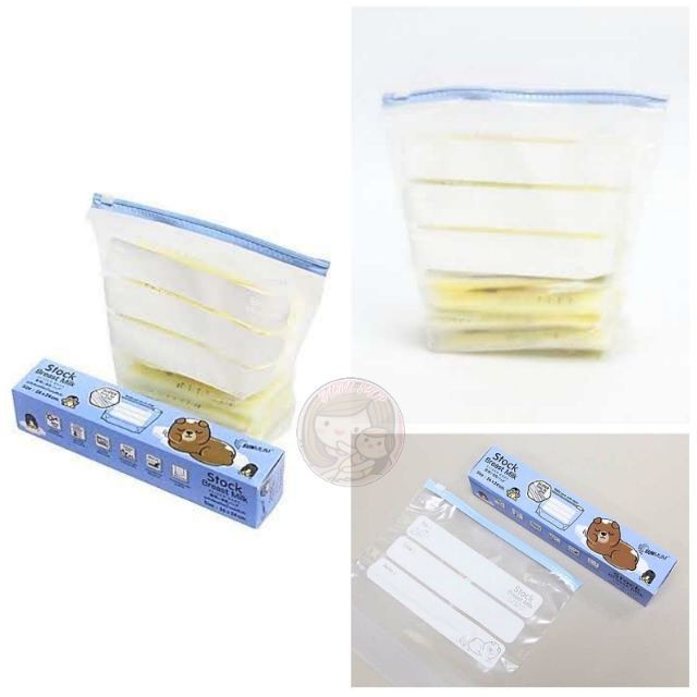 Hộp 10 túi Zip Lock Sunmum bảo vệ sữa mẹ