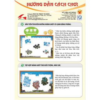 Tranh xếp hình 63 mảnh - Khám phá
