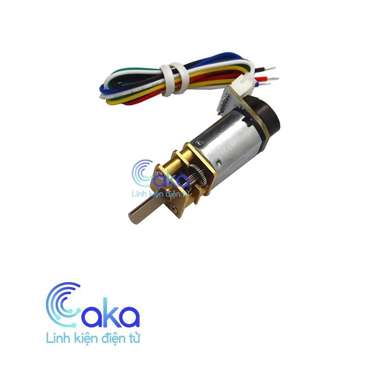 LKDT Động Cơ DC Servo Giảm Tốc GA12 - N20 Encoder