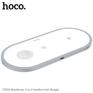 Sạc không dây 3in1 Hoco CW24