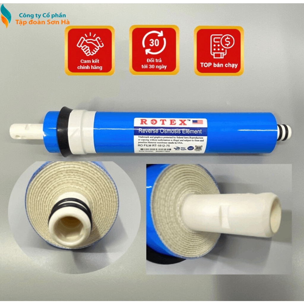 Lõi lọc nước số 4 - Màng Rotex - Lõi lọc nước Sơn Hà