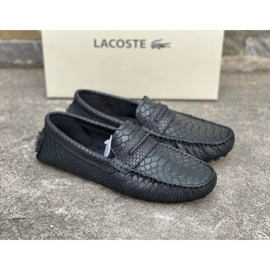 Giày Mọi Lacoste - Da thật