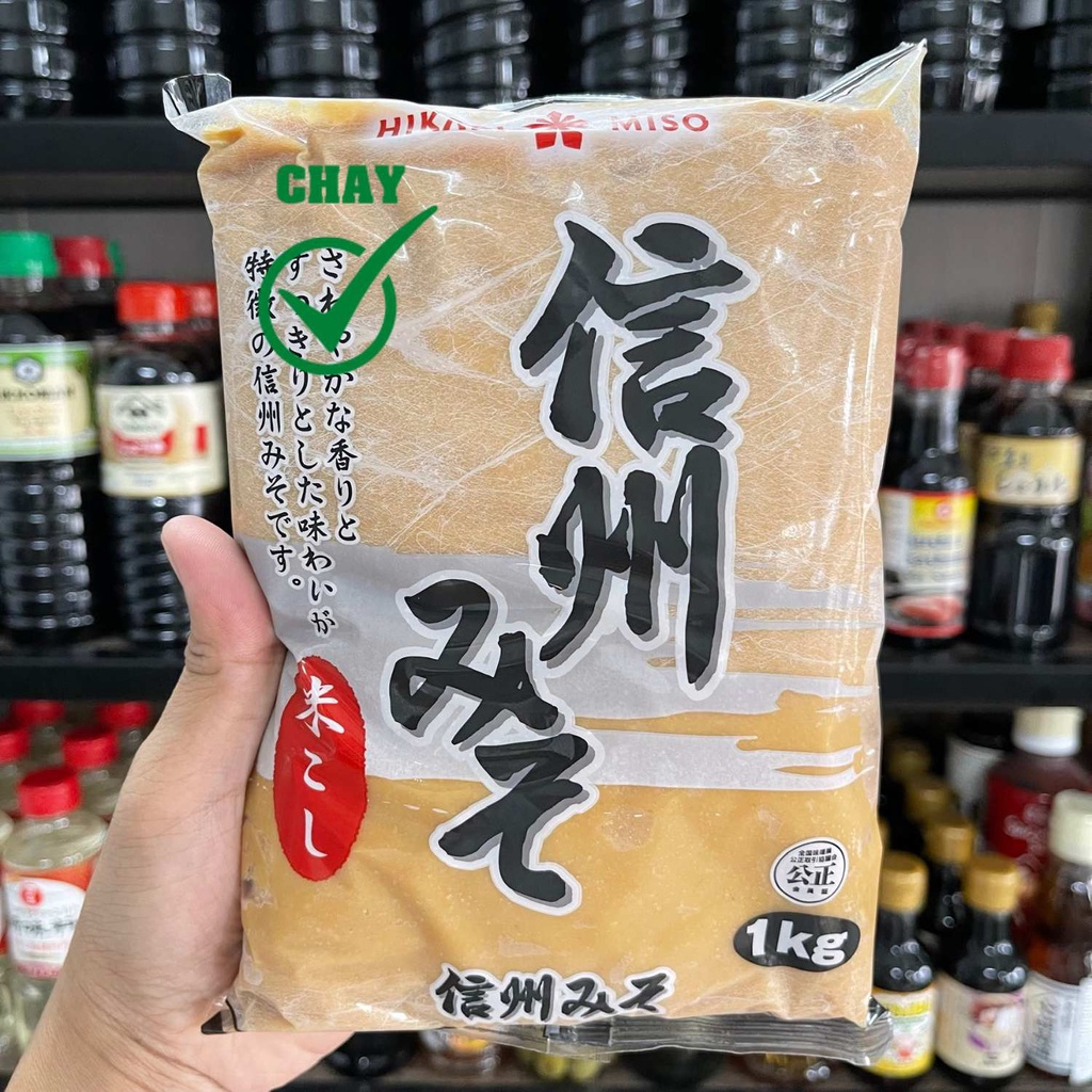 Đậu Tương lên men Miso Shinshu {Hikari} Nhật Bản nấu súp gói 1KG