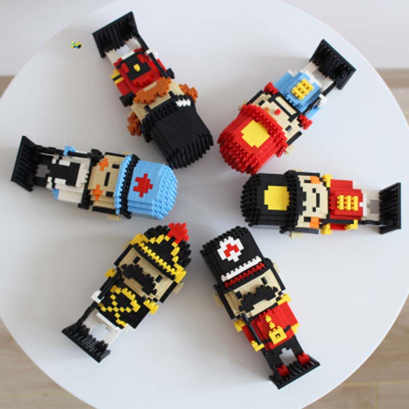 (13cm) lego 3d nano chú lính chì dễ thương, hộ vệ hoàng gia cute, quà tặng bạn trai bạn gái 10xtimes