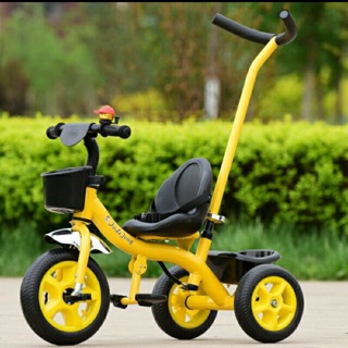 Xe đạp 3 bánh có cán đẩy hàng cao cấp cho bé từ 1-5 tuổi